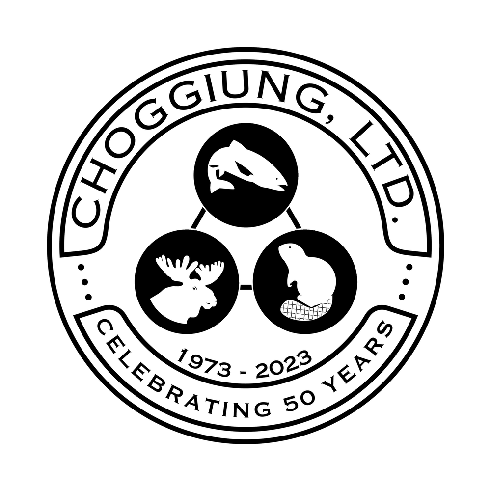 Choggiung Ltd 50-year logo and seal