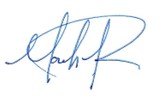 Mark Bielefeld signature